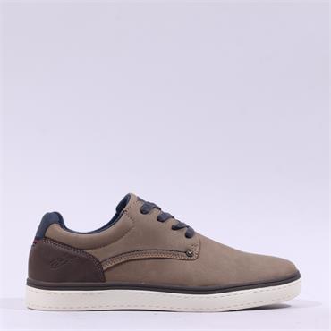 Tommy Bowe Nuno Laced Casual Shoe - Earth
